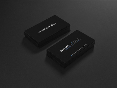 Spot UV Business Card Template @kchy