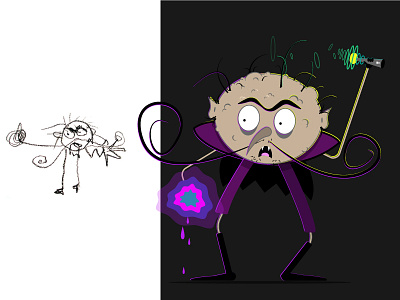 Vampire Monster graphic art graphic design illustration monster themonsterproject