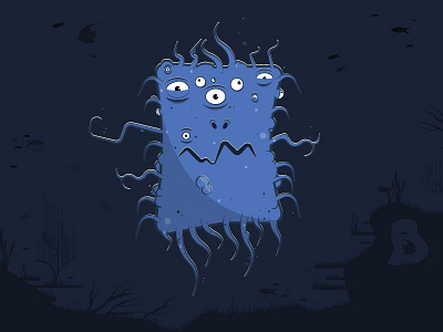 Sponge Monster character design illustration monsters themonsterproject