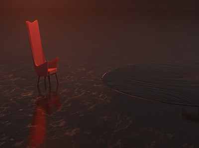 Scene 2 - Game Theory animation - BABAEEE 3d animation babaeee blender chair godfather sheep table