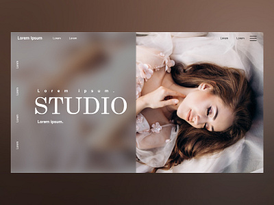 Studio website app design graphic design minimal ui ux web