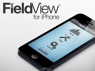 FieldView for iPhone agriculture app farming fieldview iphone mockup