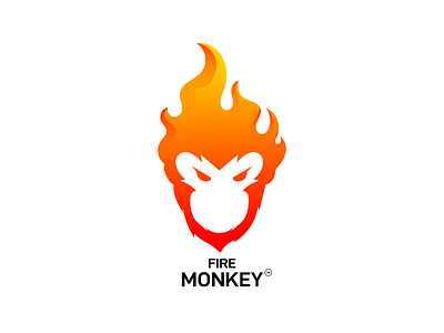 FIRE MONKEY branding company graphic design logo logo company logo design logo maker logobrand