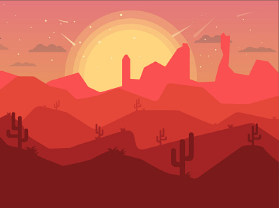 flat mountain adobe illustrator color design flatdesign illustration