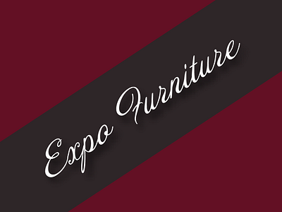 Expo Furniture Logo branding california elegant expo furniture godaddy graphic design logo modern santa clara simple sleek small business