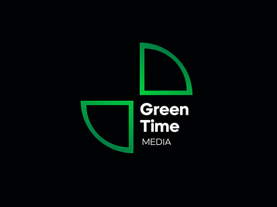 Green Time Company - Logo Design branding business design gradient logo renewable energy