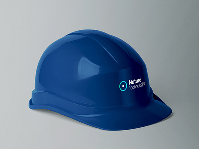 Nature Tech. Company - Helmet Design branding business gradient helmet idenity logo renewable energy