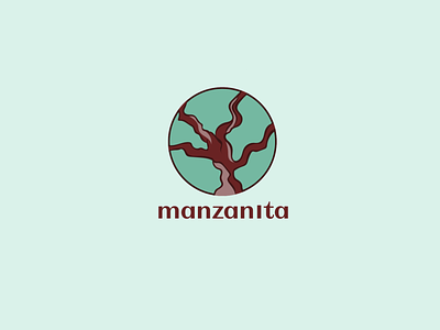 manzanita botanical logo branding california color colorful logo design flora graphic design logo logo design manzanita plant logo plants vector vector illustration