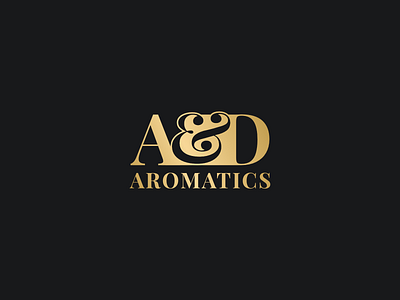 A&D AROMATIC - Perfume Store logo concept branding logo logo concept perfume