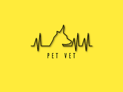 Pet Vet brand design logo