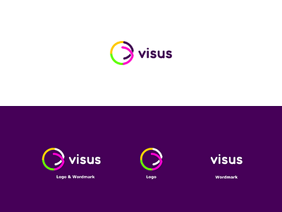 VISUS graphic design logo logo desjgn