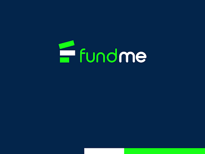 Fundme Logo Design brand branding company design designs finance graphics green illustration logo money