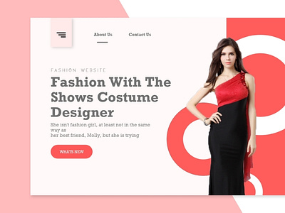 Modern UI Fashion Website