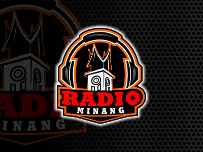 Radio Minang animation aplikasi branding design gaming gaming logo gaminglogo illustrator logo logos radio ui ux vector