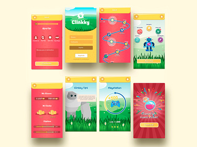 Clinnky / Kids app prototype