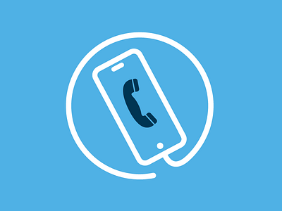 Telephone Icon android icon iphone logo minimal minimalism phone phonebooth swiss