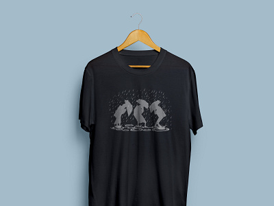 T-Shirt Design "Storm" illustration t shirt design vector