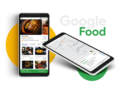 Google Food Delivery App