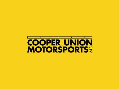Cooper Union Motorsports - logo design brand brand design branding design graphic design icon logo logo design typography