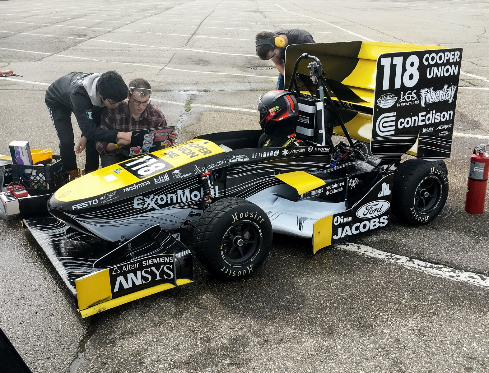 Cooper Union Motorsports livery design by Franco Studios on Dribbble