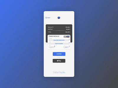 SOME SHOP: Payment UI app dailyui 002 design logo ui ux