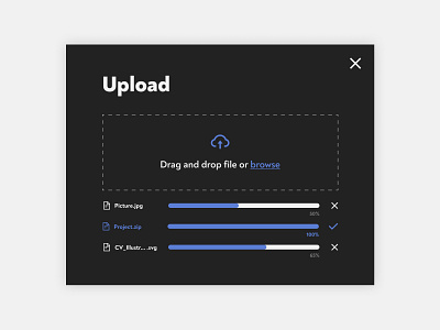 Daily UI 031 / File Upload