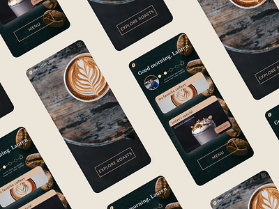 Coffee Shop Profile | Daily UI 006