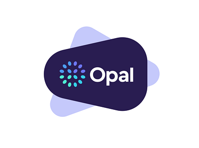 Opal Shapes branding design illustration vector