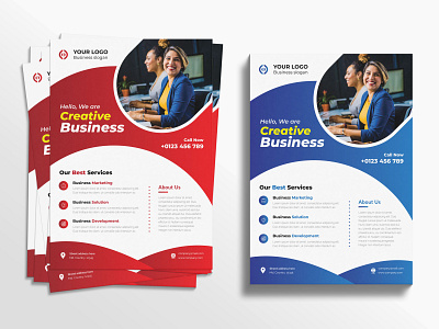 Creative Business Flyer Design