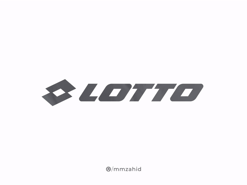 Lotto - Logo animation - Animation Practice 2danimation animated gif animated logo animation illustration inspiration logo animation logo designer logo mark lotto minimal