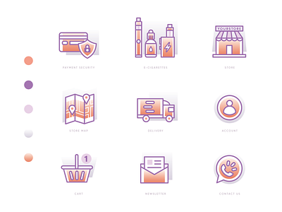 Store Icon Set