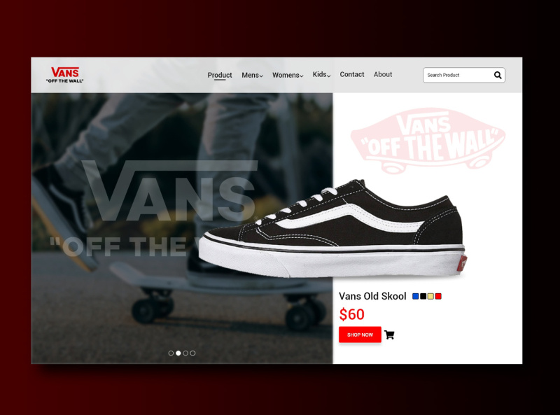 vans web