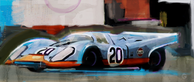 Gulf Porsche Drib