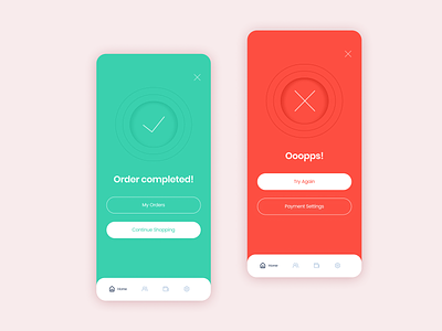 E-Commerce App - Order Status UI