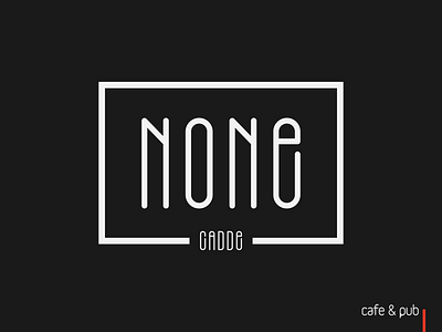 None | Cafe&Pub - Logo cafe branding cafe logo logo pub logo