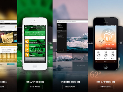 Portfolio – Preview app blur design ios iphone photos portfolio ui webdesign website