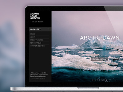 Website Preview - Northlandscapes