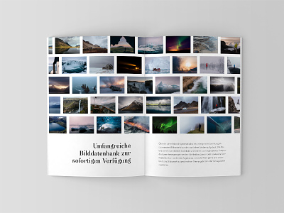 Photography Portfolio / Magazine design editorial grid iceland layout magazine norway photography portfolio print text typography