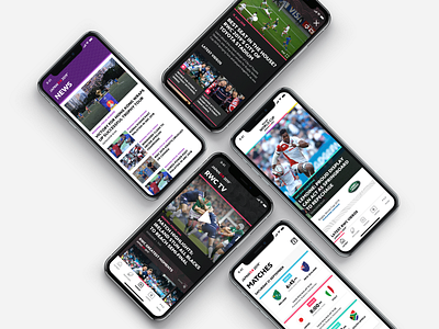 Rugby World Cup 2019 - Mobile App #2 android app branding branding agency branding design design digital fixtures ios pulselive rugby world cup sport sports app ui ui design ux ux design video world rugby