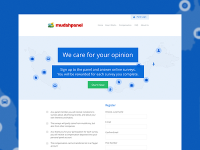 Mudah Panel Website