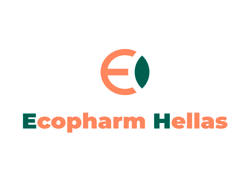 Logo design (Ecopharm Hellas) ae aftereffects animated animation design brand brand design branding designs logo logoanimated logoanimation logoart logos logotype visual identity