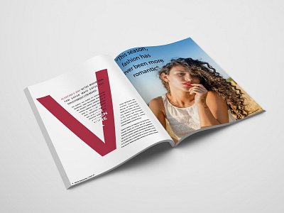 Magazine Mockup Design branding design illustration illustrator ui ux web