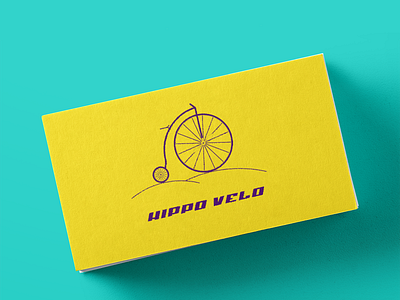 Hippo Velo Branding bicycle branding design graphic design illustration letter logo penny farting bike typography vector
