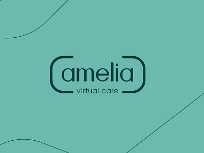 Amelia Virtual Care Logo barcelona branding graphic design identity logo psychology vr