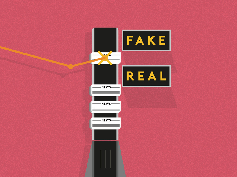 Fake News trump news fake f vector illustration 36daysoftype letter type