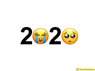 2020 (emoji design) 2020 advertising america art branding coronavirus designer dribbble emoji graphicdesign invite logo virus