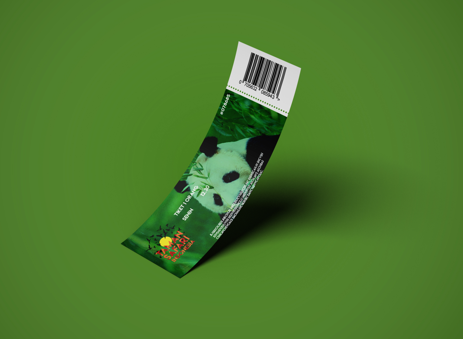 Taman Safari Ticket Design Ideas By Gibran Rasendrya On Dribbble