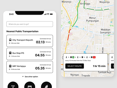 Surabaya Public Transportation App