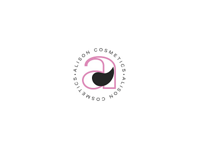 Alison Cosmetics alison cosmetics cosmetic logo cruelty free logo logo core logo design