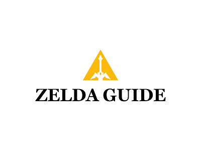 Zelda Guide game gamer geek logo logo core logo design nerd zelda zelda guide